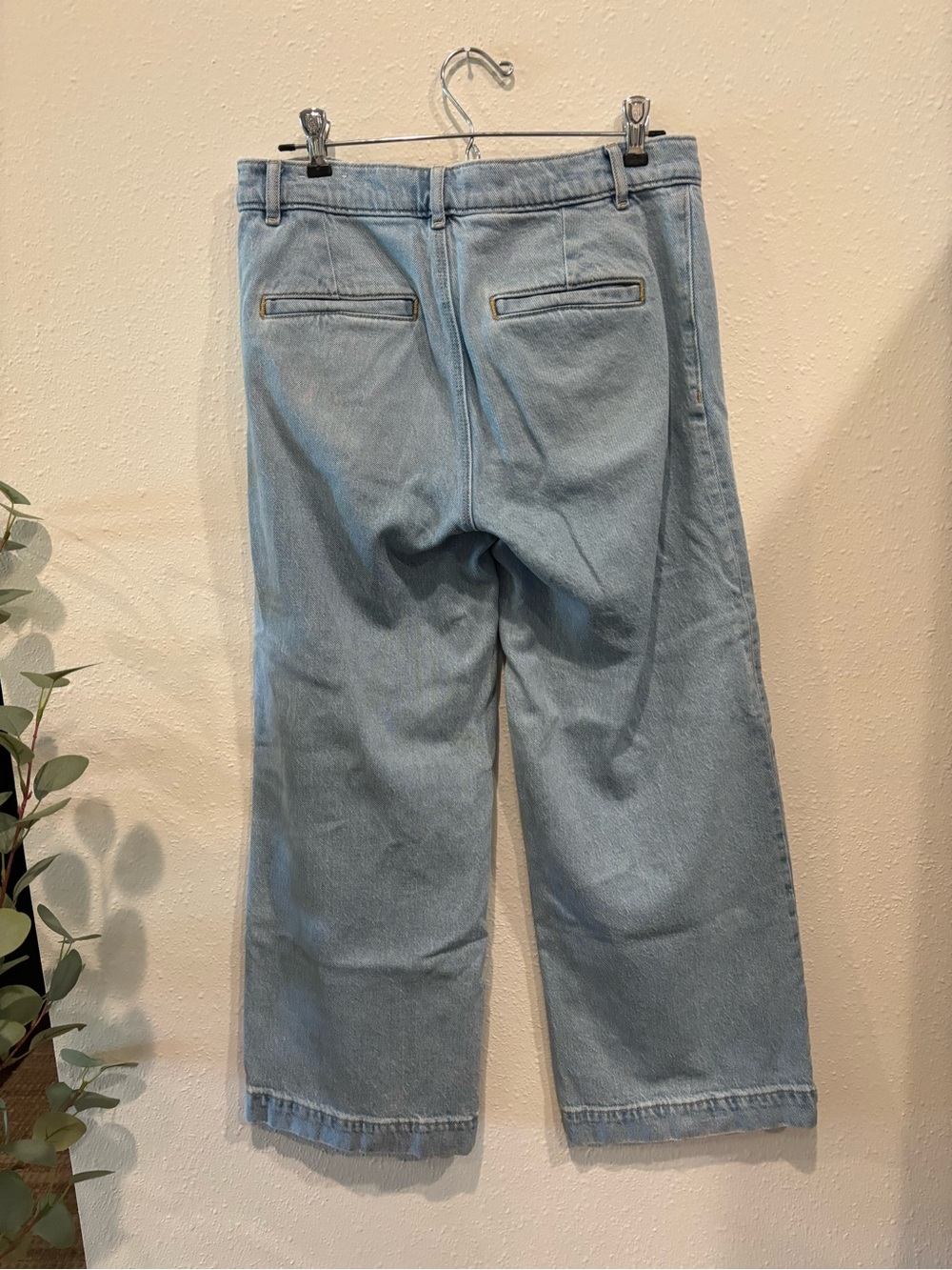 LOFT Palmer wide leg jeans 4 - Picture 4 of 8